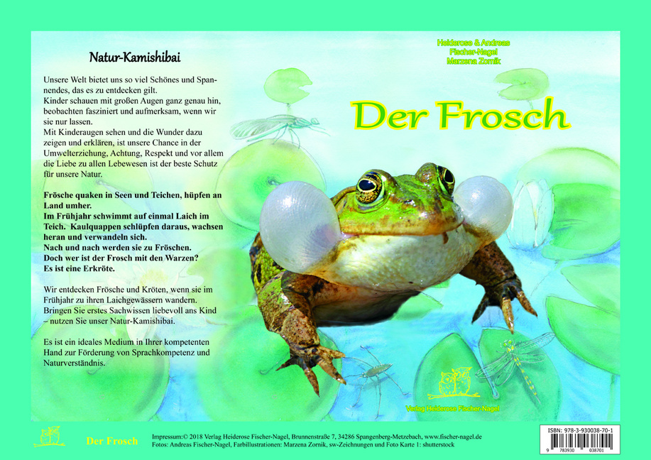 Natur-Kamishibai / Der Frosch von Verlag Fischer-Nagel